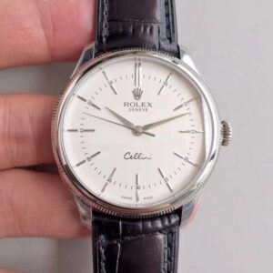 Rolex Cellini 50509 MKS Factory Hot Replica Watches V4 White Dial