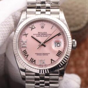 Rolex Datejust M126234-0031 EW Factory Hot Replica Watches Pink Dial
