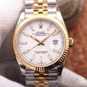 Rolex Datejust M126233-0019 EW Factory Hot Replica Watches White Dial