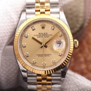 Rolex Datejust M126233-0017 EW Factory Hot Replica Watches Champagne Dial
