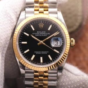 Rolex Datejust 126233 EW Factory Hot Replica Watches Black Dial