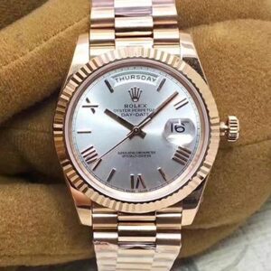 Rolex Day-Date 40 228235 Rose Gold 40MM EW Factory Hot Replica Watches Sundust Dial