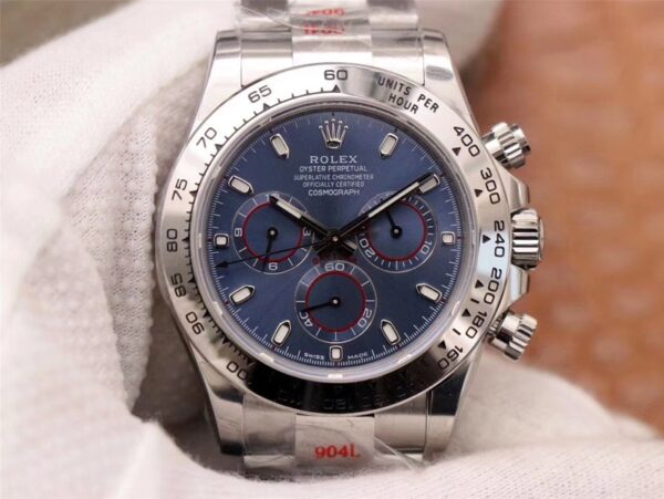 Rolex Daytona Cosmograph 116509-78599 Noob Factory Hot Replica Watches Blue Dial