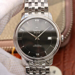 Omega De Ville Prestige 424.10.37.20.01.001 MKS Factory Hot Replica Watches Black Dial