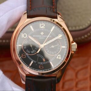 Vacheron Constantin FiftySix Day-Date 4400E/000R/B436 Hot Replica Watches Black Dial