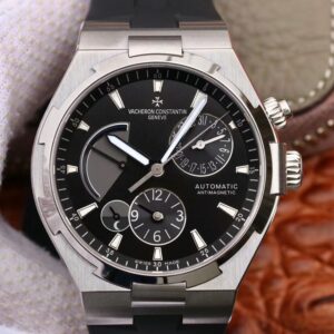 Vacheron Constantin Overseas Dual Time 47450/000W-9511 TWA Factory Hot Replica Watches Black Dial