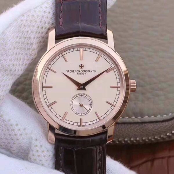 Vacheron Constantin Traditionnelle 82172/000R-9382 Hot Replica Watches 18K Rose Gold Dial
