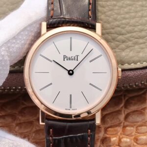 Piaget Altiplano Mecanique P10584 G0A31114 MKS Factory Hot Replica Watches Rose Gold White Dial