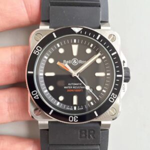 Bell & Ross BR 03-92 Diver V2 Hot Replica Watches Black Dial