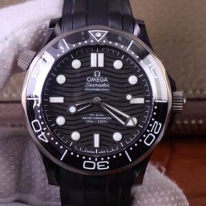 Omega Seamaster Diver 300M Black Ceramic 210.92.44.20.01.001 VS Factory Hot Replica Watches Black Dial