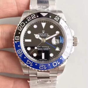 Rolex GMT Master II 116710BLNR Noob Factory V8 Hot Replica Watches Black Dial
