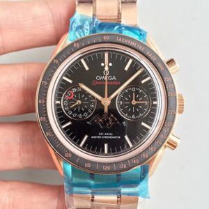 Omega Speedmaster Moonwatch Moonphase Chronograph 304.63.44.52.01.001 Hot Replica Watches Black Dial