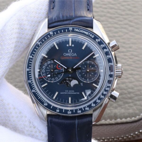 Omega Speedmaster 44.25MM 304.33.44.52.03.001 BF Factory Hot Replica Watches Blue Dial