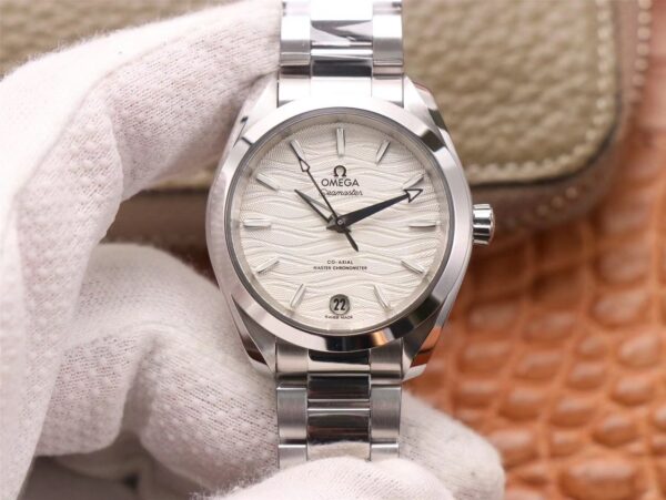 Omega Seamaster 220.10.38.20.02.003 VS Factory Hot Replica Watches Aqua Terra 150M CO‑AXIAL Master Chronometer Ladies