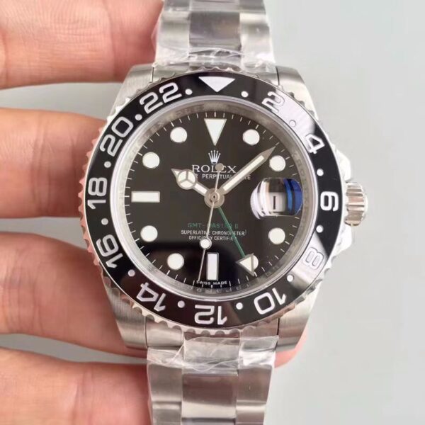 Rolex GMT Master II 116710LN 40MM Noob Factory Hot Replica Watches Black Dial
