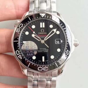 Omega Seamaster Diver 300M Co-Axial 41MM 212.30.41.20.01.003 MKS Factory Hot Replica Watches Black Dial