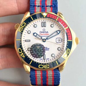 Omega Seamaster Diver 300M Co-Axial 41MM Commander 007 212.62.41.20.04.001 Hot Replica Watches White Dial