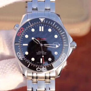 Omega Seamaster 300M James Bond 007 50th Anniversary 212.30.41.20.01.005 MKS Factory Hot Replica Watches Black Dial