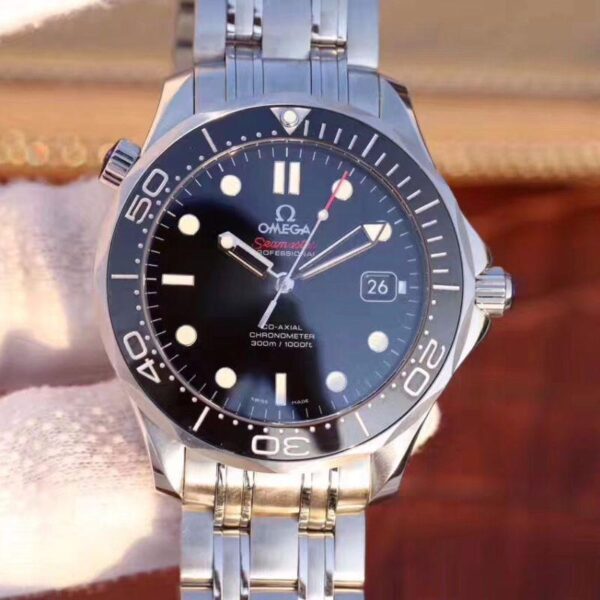 Omega Seamaster Diver 300M 212.30.41.20.01.003 MKS Factory Hot Replica Watches Black Dial