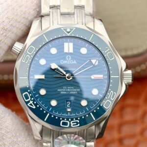 Omega Seamaster Diver 300m 210.30.42.20.03.001 VS Factory Hot Replica Watches Blue Dial
