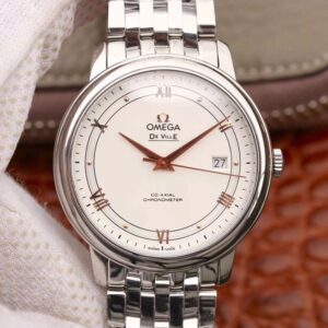 Omega De Ville Prestige 424.10.40.20.02.002 MKS Factory Hot Replica Watches Silver Dial