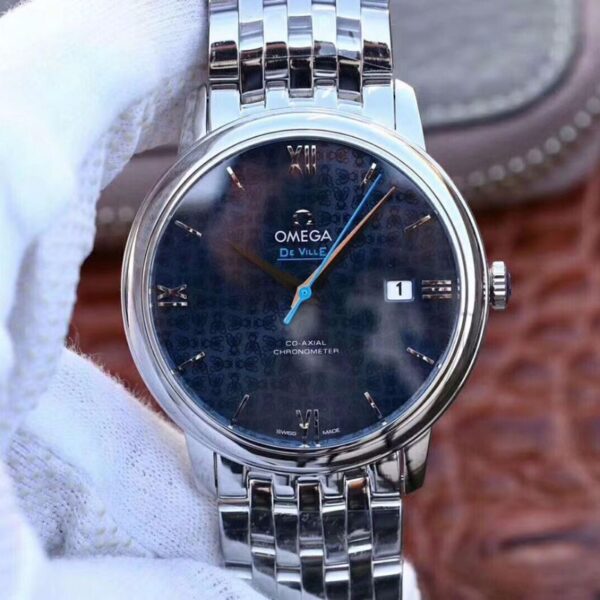 Omega De Ville Prestige 424.10.40.20.03.003 Hot Replica Watches Blue Dial