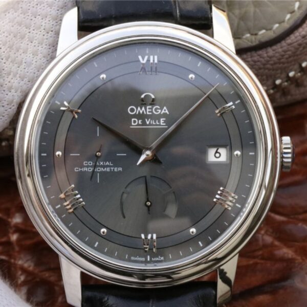 Omega De Ville Prestige 424.13.40.21.06.001 TW Factory Hot Replica Watches Gray Dial