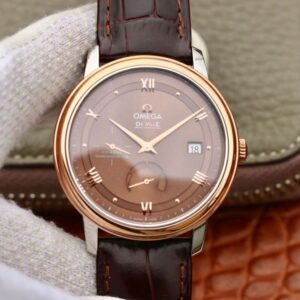 Omega De Ville Prestige 424.23.40.20.13.001 TW Factory Hot Replica Watches Brown Dial