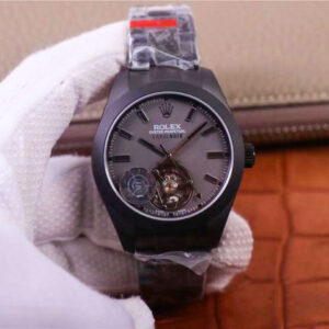 Replica Rolex Milgauss Base 116400 Label Noir Design LNT01HS-001 JB Factory Hot Replica Watches Black Case Watch