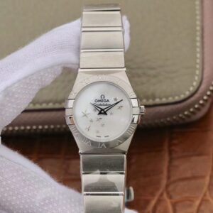 Omega Constellation Quartz Ladies 27mm TW Factory Hot Replica Watches White Dial
