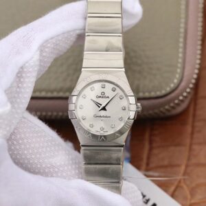 Omega Constellation Ladies 123.10.27.60.55.001 TW Factory Hot Replica Watches Silver Dial