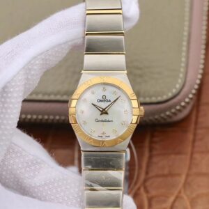 Omega Constellation Ladies 1371.71.00 TW Factory Hot Replica Watches White Mother-Of-Pearl Dial