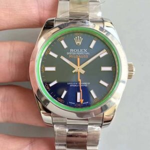 Rolex Milgauss 116400GV AR Factory Hot Replica Watches Blue Dial