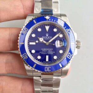 Rolex Submariner Date 116619LB 40MM Noob Factory Hot Replica Watches Blue Dial