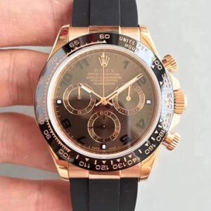 Rolex Daytona Cosmograph 116515LN Noob Factory Hot Replica Watches Chocolate Dial