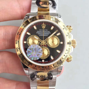 Rolex Daytona Cosmograph 116503 JF Factory Hot Replica Watches Black Dial