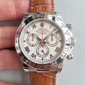 Rolex Daytona Cosmograph 116520 JH Factory Hot Replica Watches White Dial