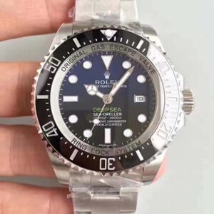 Rolex Deepsea 116660 D-BLUE AR Factory Hot Replica Watches Stainless Steel 904L Blue Gradient Black Dial