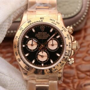 Rolex Daytona Cosmograph 116508-001 JH Factory Hot Replica Watches Black Dial