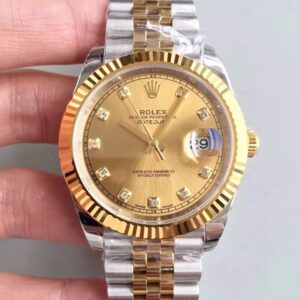 Rolex Datejust II M126333-0012 41MM EW Factory Hot Replica Watches Champagne Dial