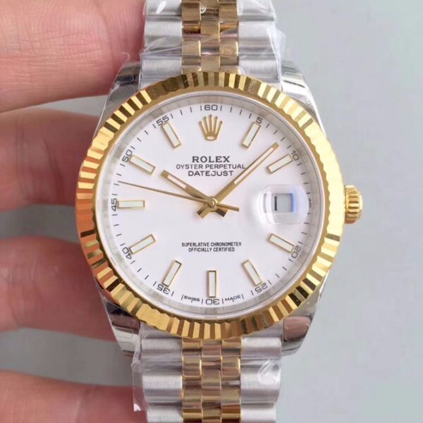 Rolex Datejust M126333-0016 EW Factory Hot Replica Watches White Dial