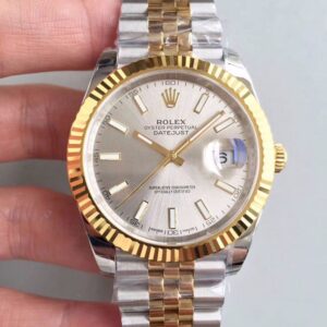 Rolex Datejust II M126333-0004 EW Factory Hot Replica Watches Silver Dial