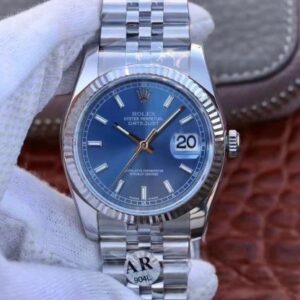 Rolex Datejust M126334-0002 36mm AR Factory Hot Replica Watches Blue Dial
