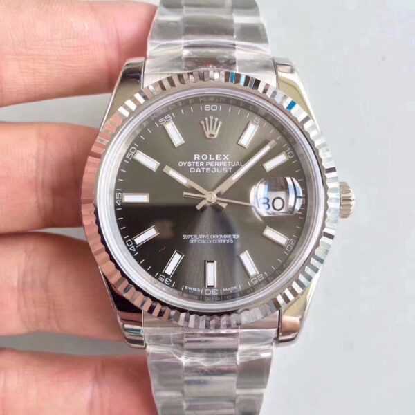 Rolex Datejust II M126334-0014 EW Factory Hot Replica Watches Grey Dial