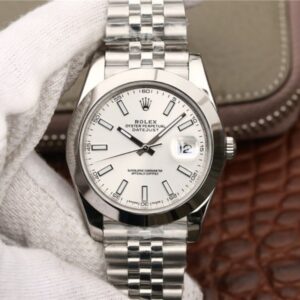 Rolex Datejust 116200 41mm EW Factory Hot Replica Watches White Dial
