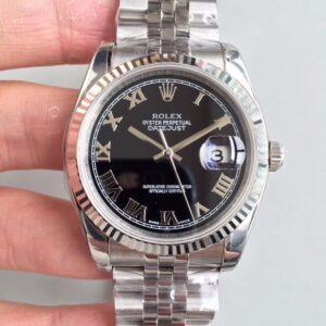 Rolex Datejust 116334 41MM EW Factory Hot Replica Watches Black Dial