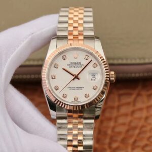 Rolex Datejust 36mm GM Factory Hot Replica Watches White Dial