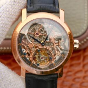 Audemars Piguet Jules Audemars Tourbillon 26357PT.ZZ.D028CR.01 Hot Replica Watches 18K Rose Gold Skeleton Dial