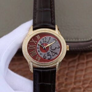 Audemars Piguet Millenary Ladies 77302BA.ZZ.D094CR.01 Hot Replica Watches Brown Dial