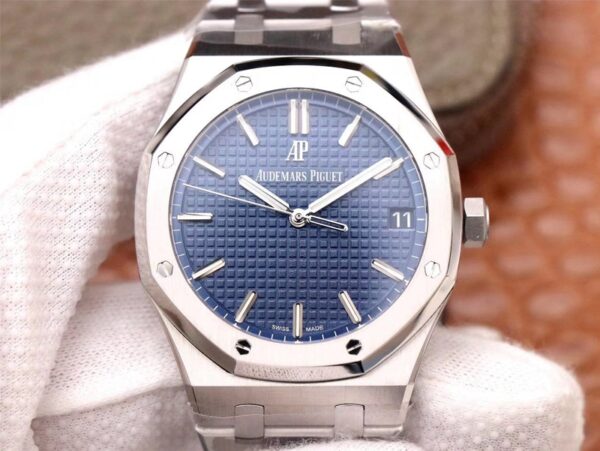 Audemars Piguet Royal Oak 15500ST.OO.1220ST.01 ZF Factory Hot Replica Watches Blue Dial